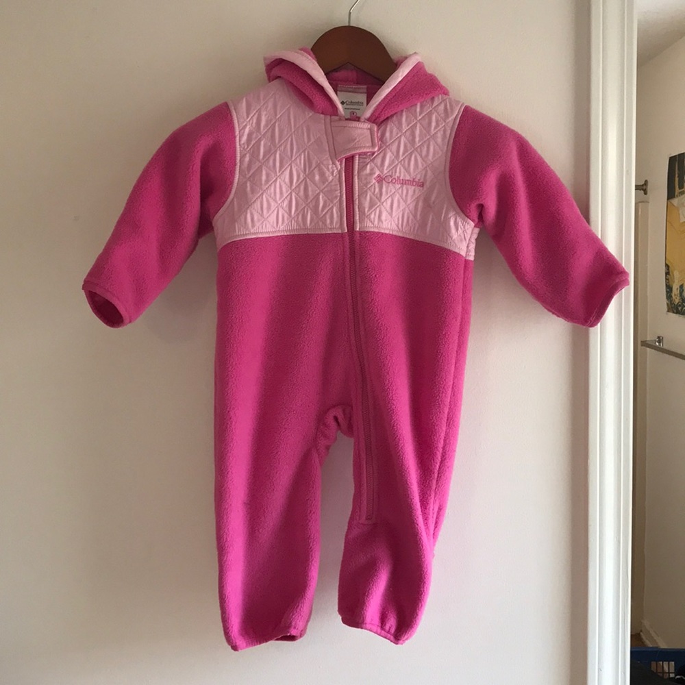 Columbia toddler fleece snowsuit - 18 months